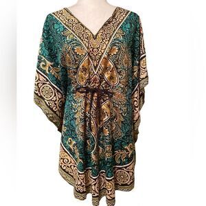 Ana & Rose Caftan Coverup Kimono OSFM
